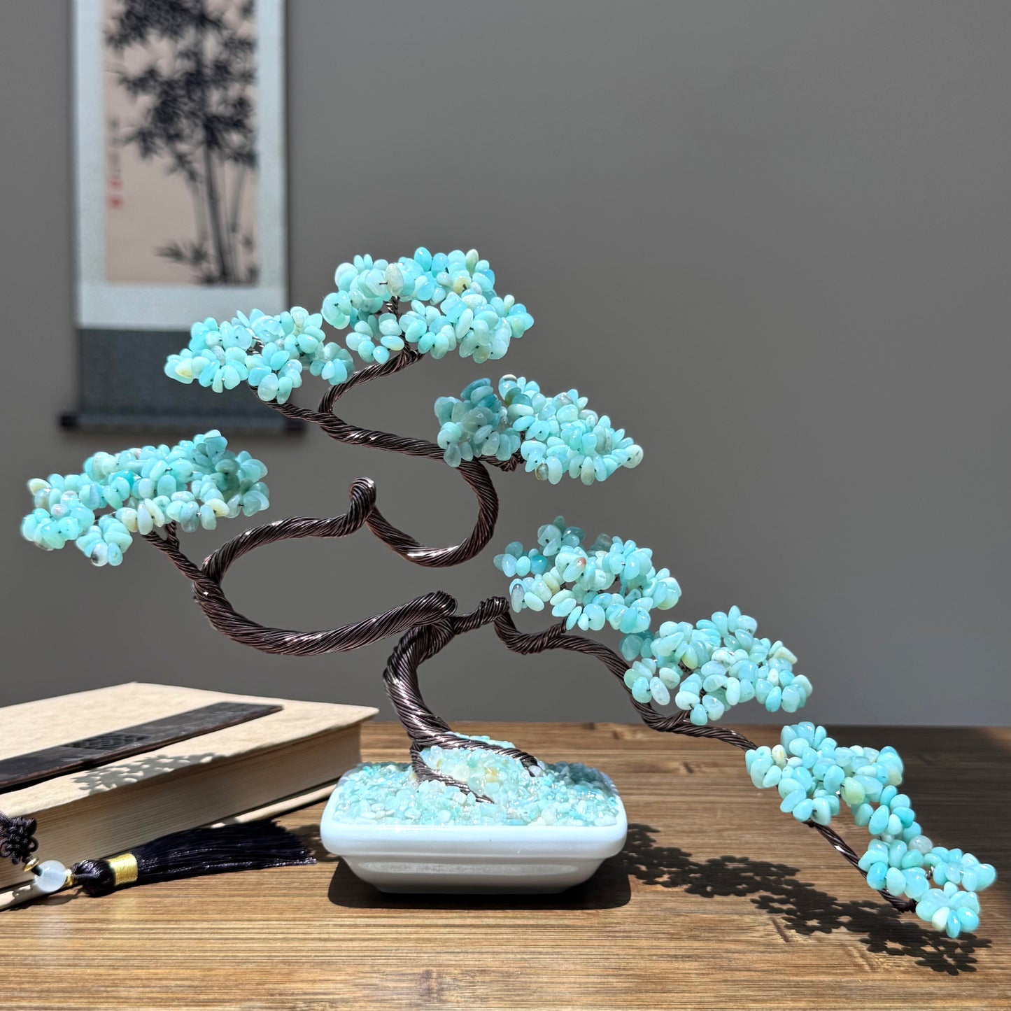 Amazonite Bonsai Crystal Tree