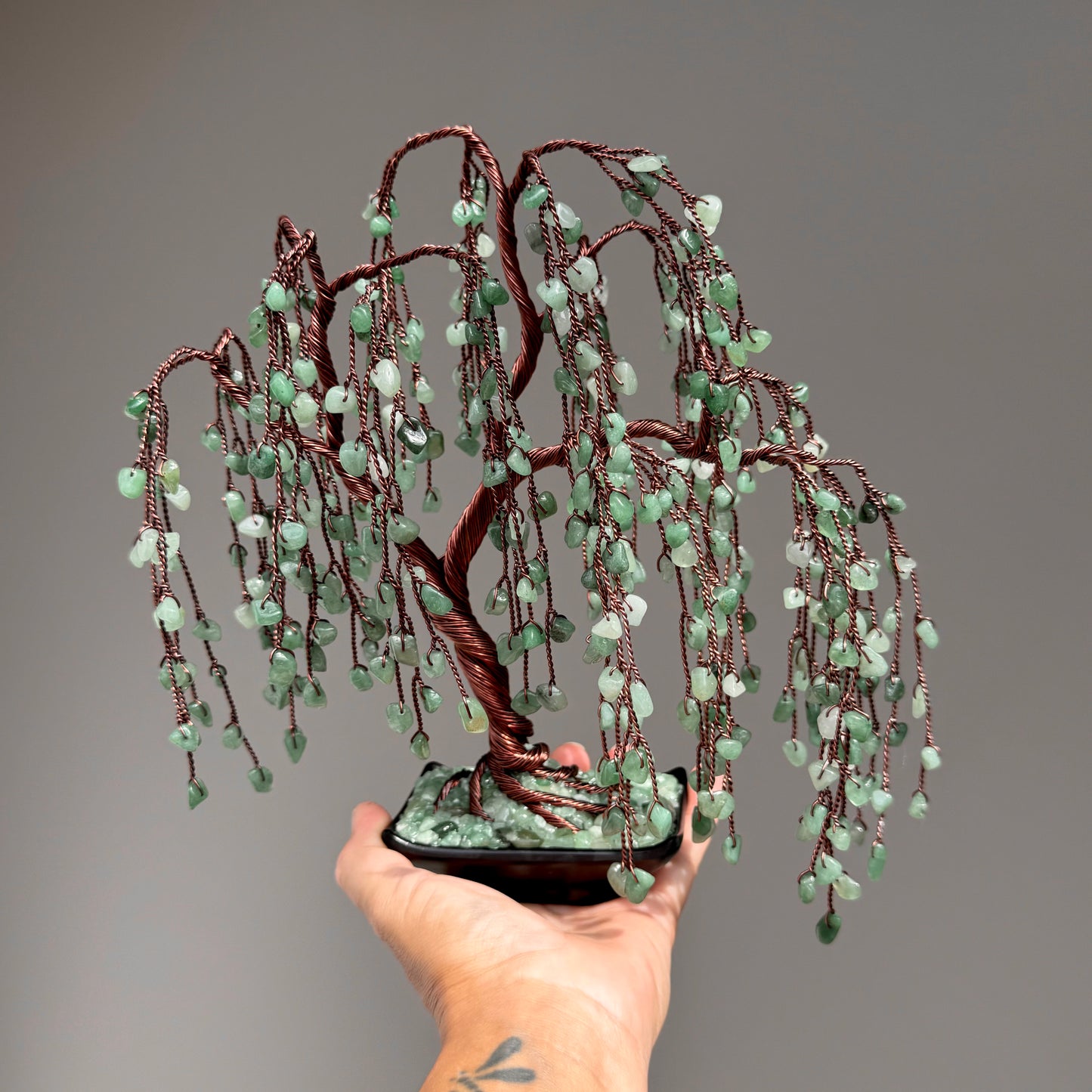 Aventurine Willow Crystal tree