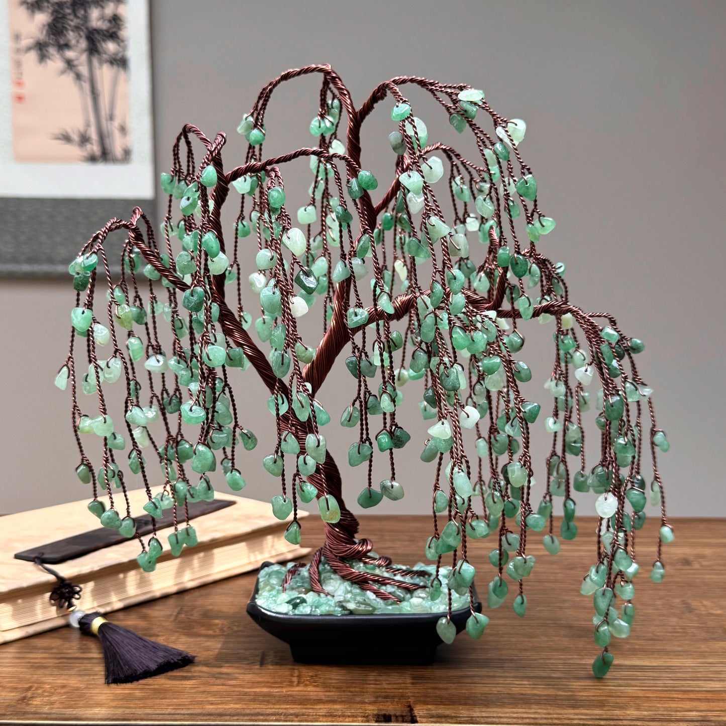 Aventurine Willow Crystal tree