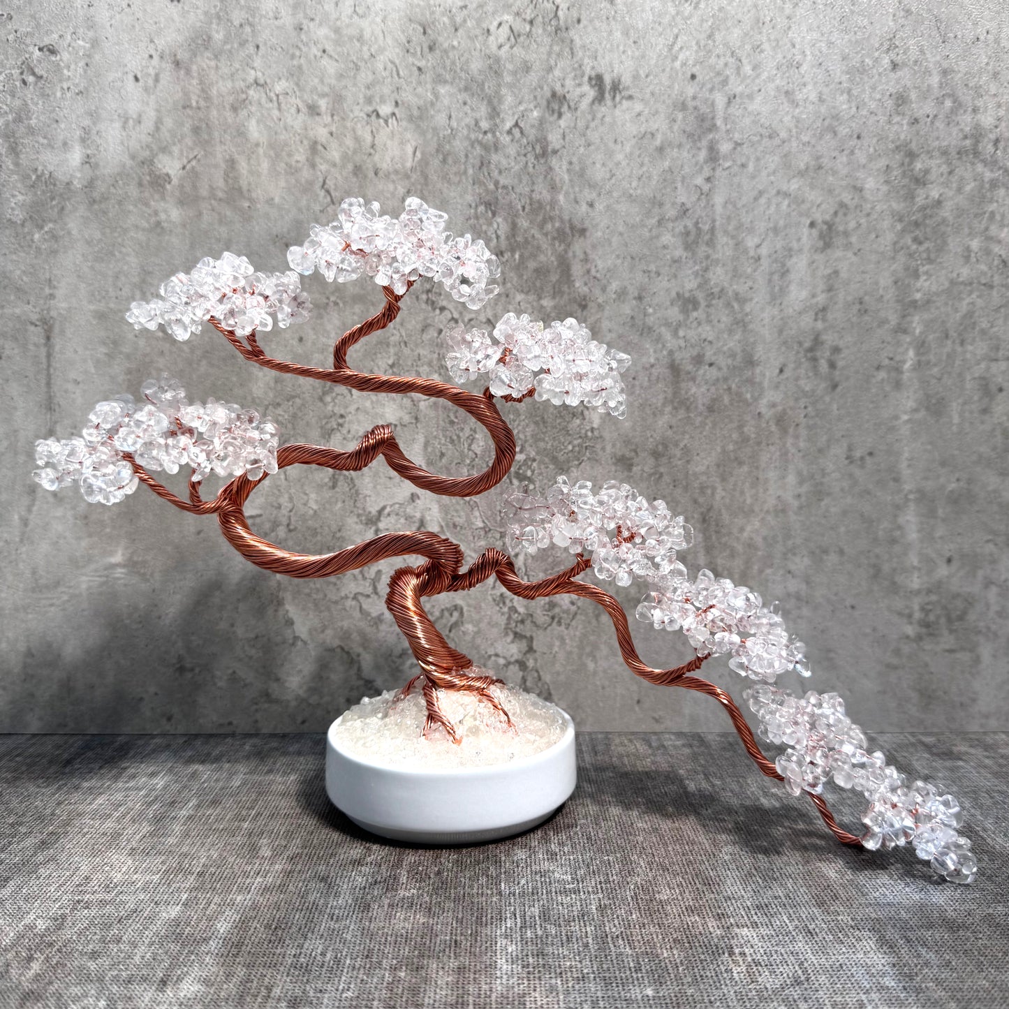 Clear Quartz Bonsai Crystal tree