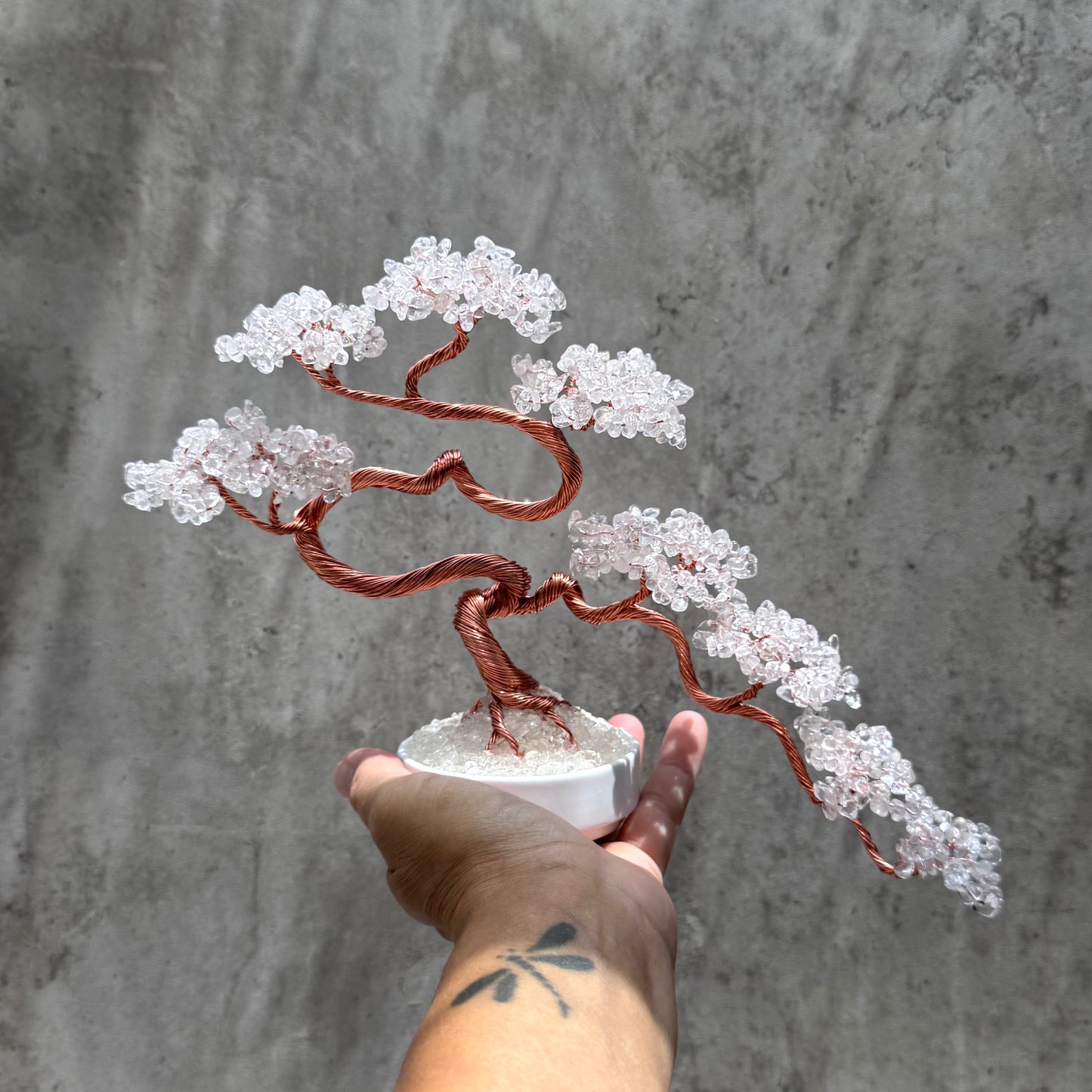 Clear Quartz Bonsai Crystal tree