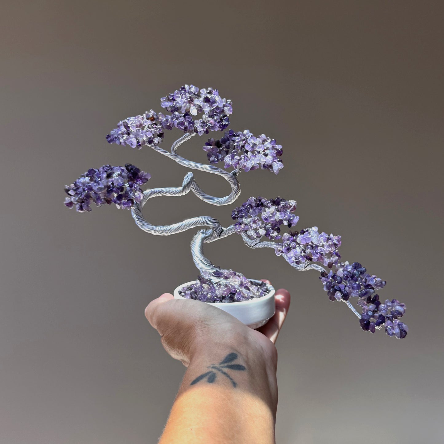 Amethyst Bonsai Crystal tree