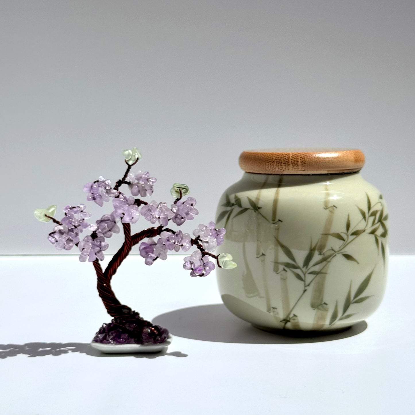Mini Amethyst Bonsai Crystal tree