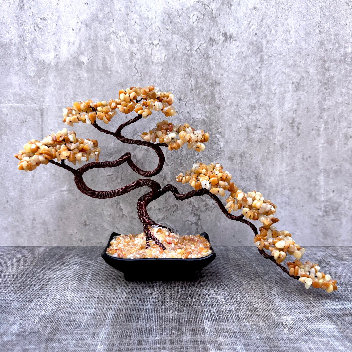 Yellow Aventurine Bonsai Crystal Tree