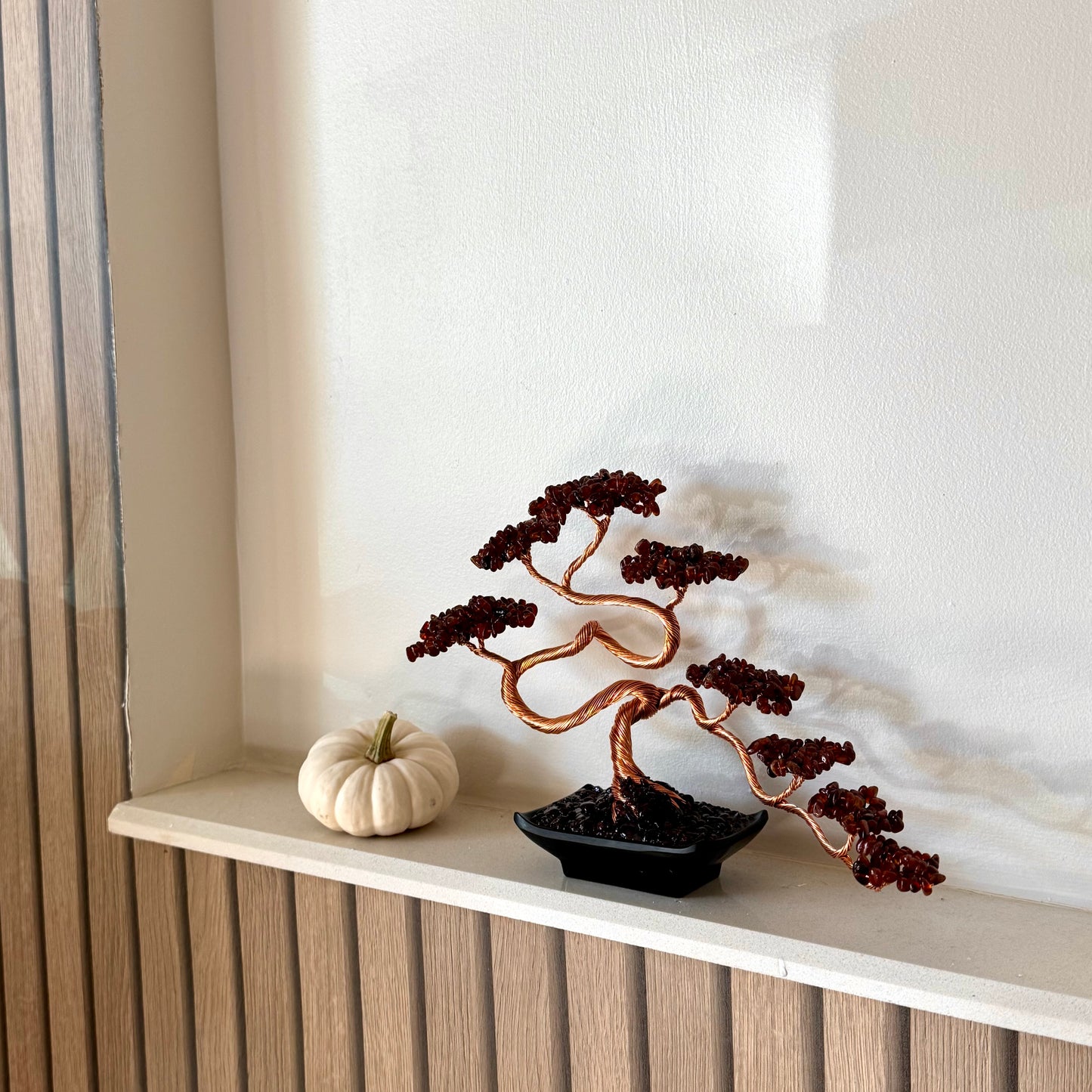 Garnet Bonsai Crystal tree