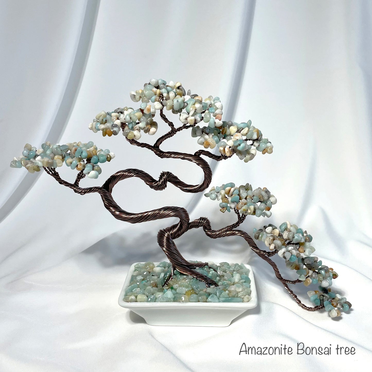 Amazonite Bonsai Crystal Tree