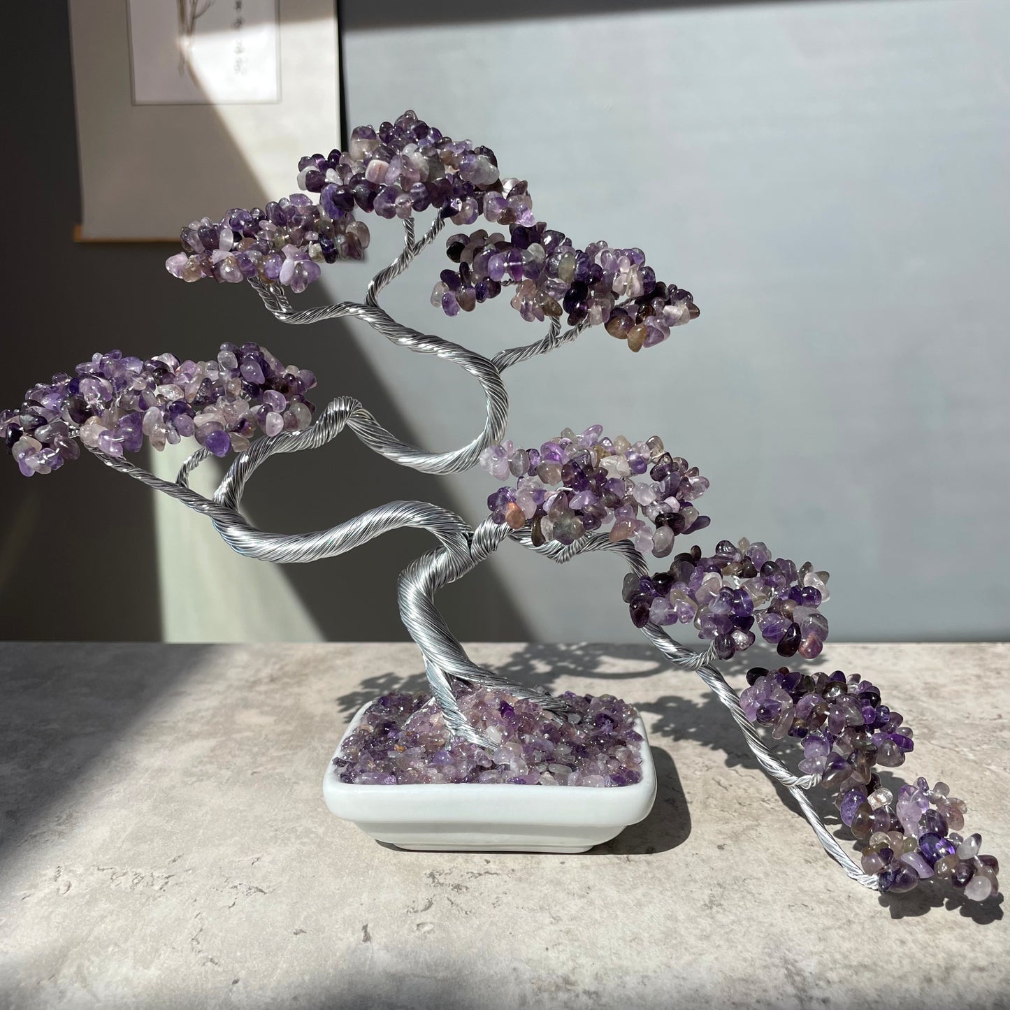 Amethyst Bonsai Crystal tree