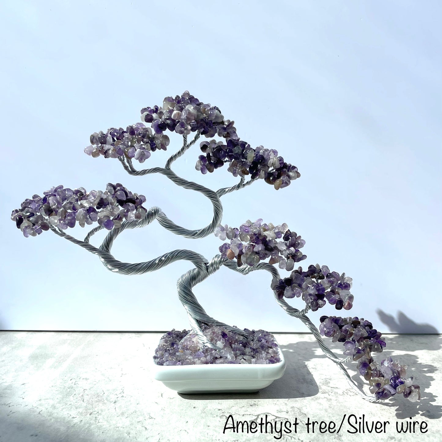 Amethyst Bonsai Crystal tree