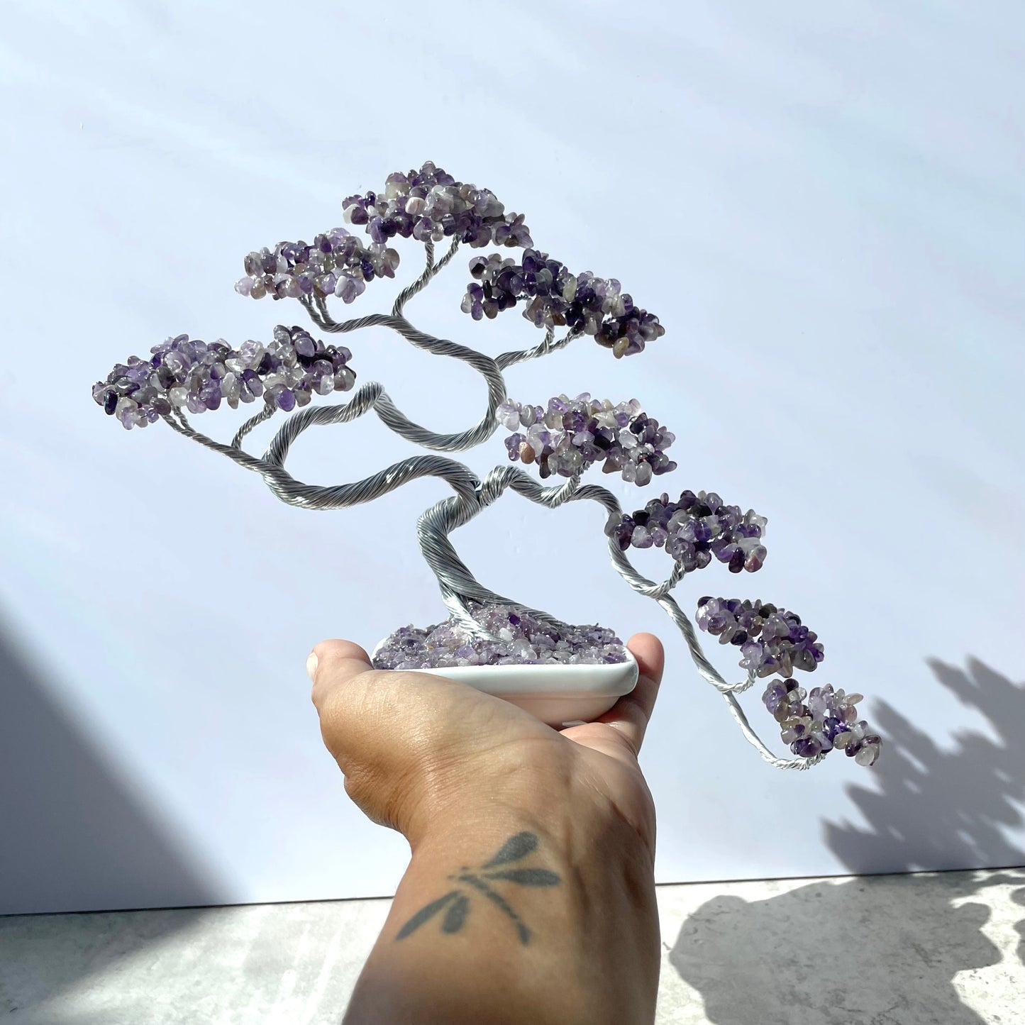 Amethyst Bonsai Crystal tree