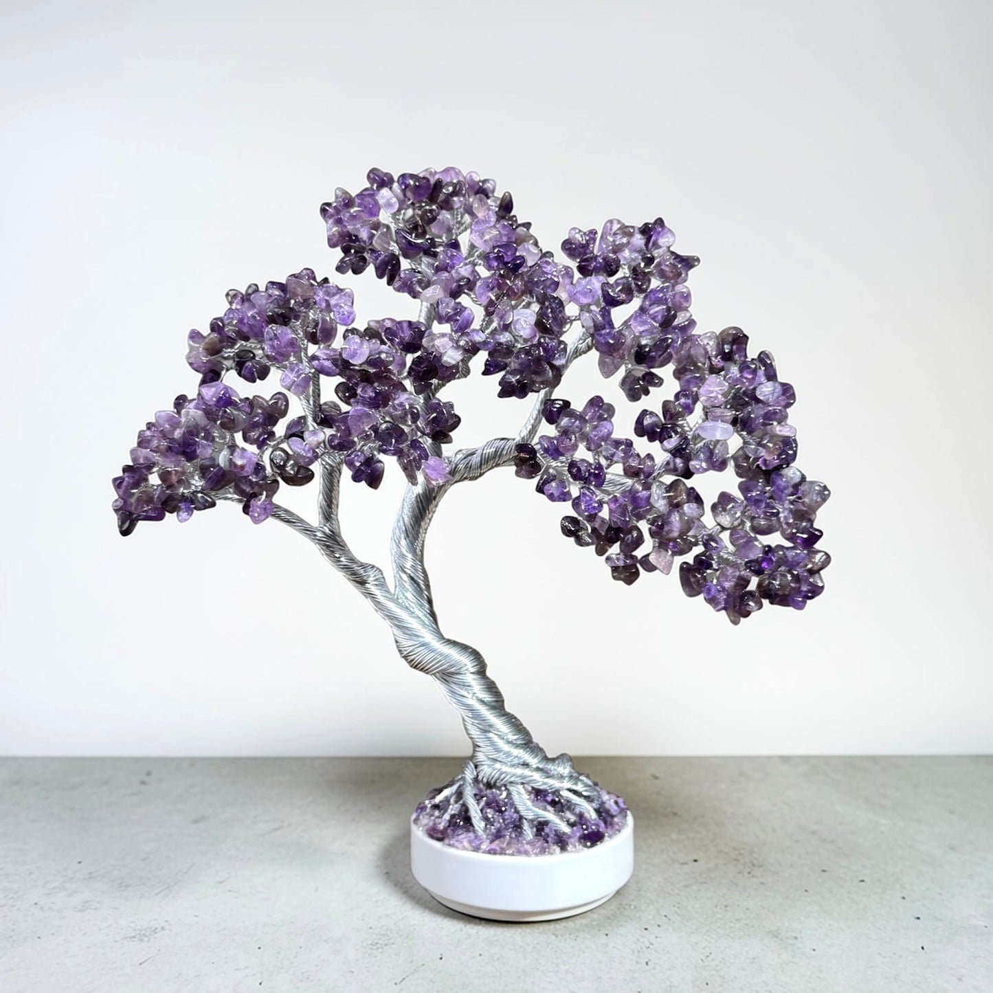 Amethyst Bonsai Crystal Tree