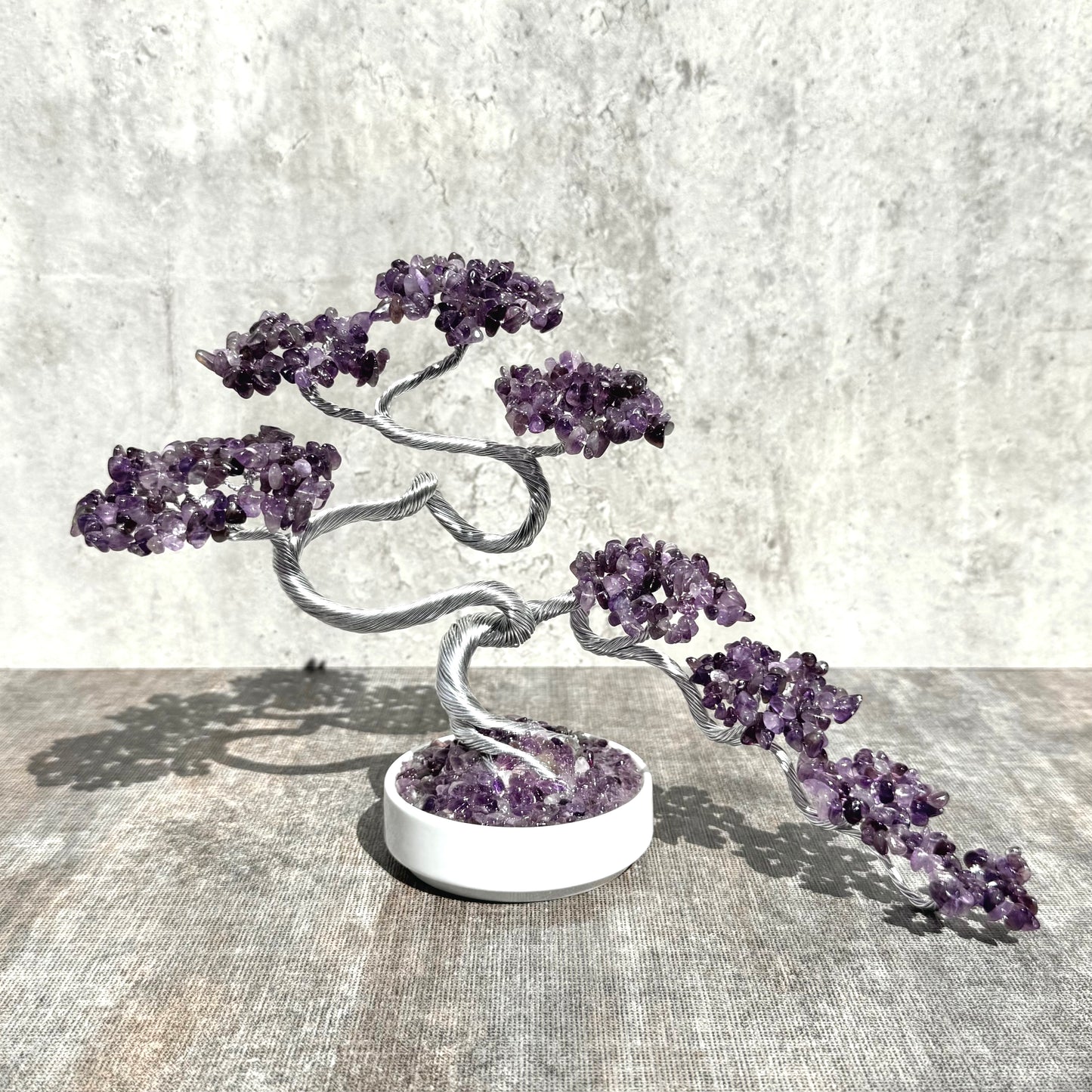 Amethyst Bonsai Crystal Tree