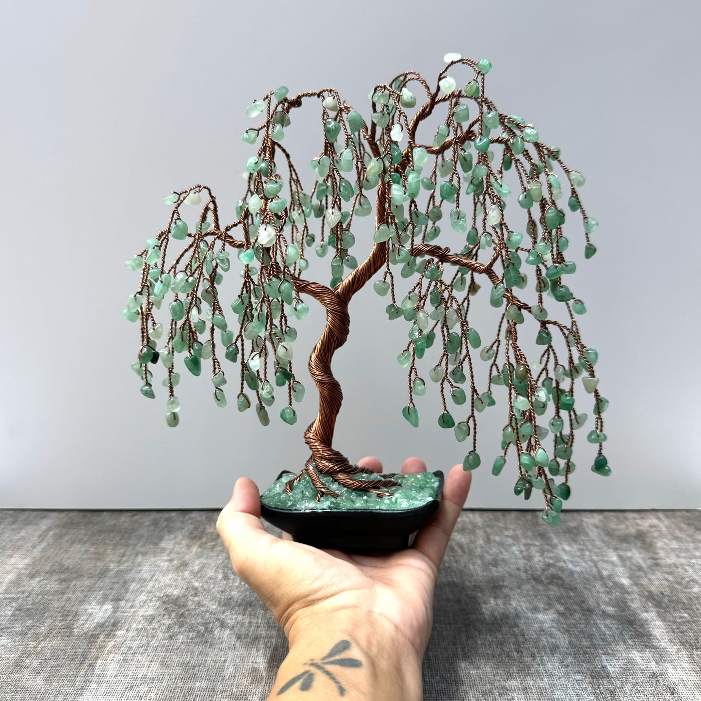 Aventurine Willow Crystal tree