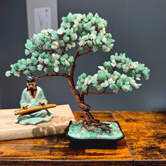 Aventurine Crystal Bonsai Tree