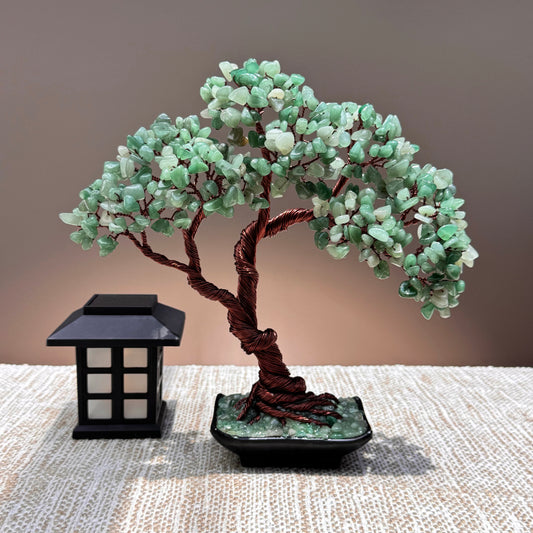 Green Aventurine Bonsai Crystal Tree