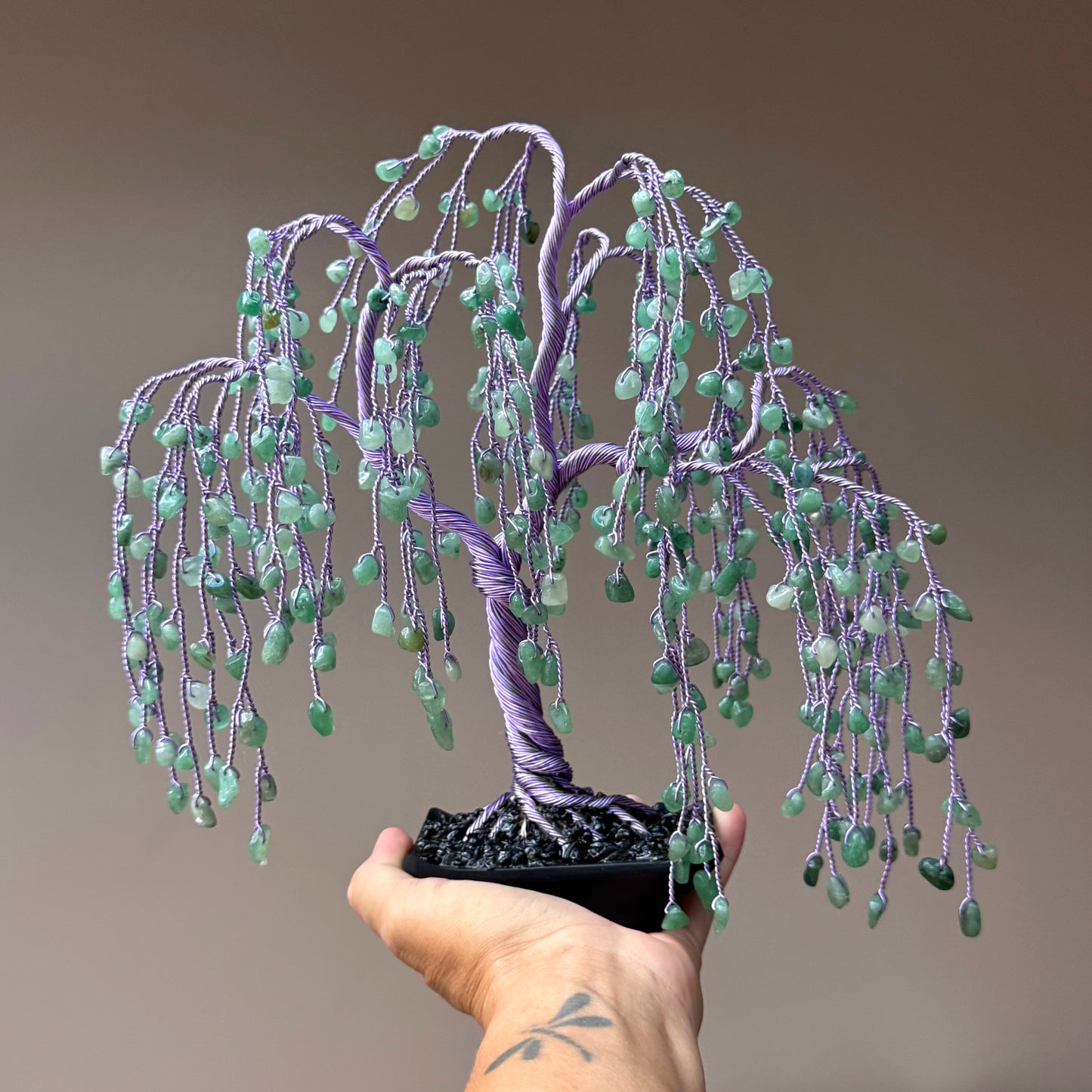 Aventurine Willow Crystal tree