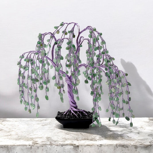 Aventurine Willow Crystal tree