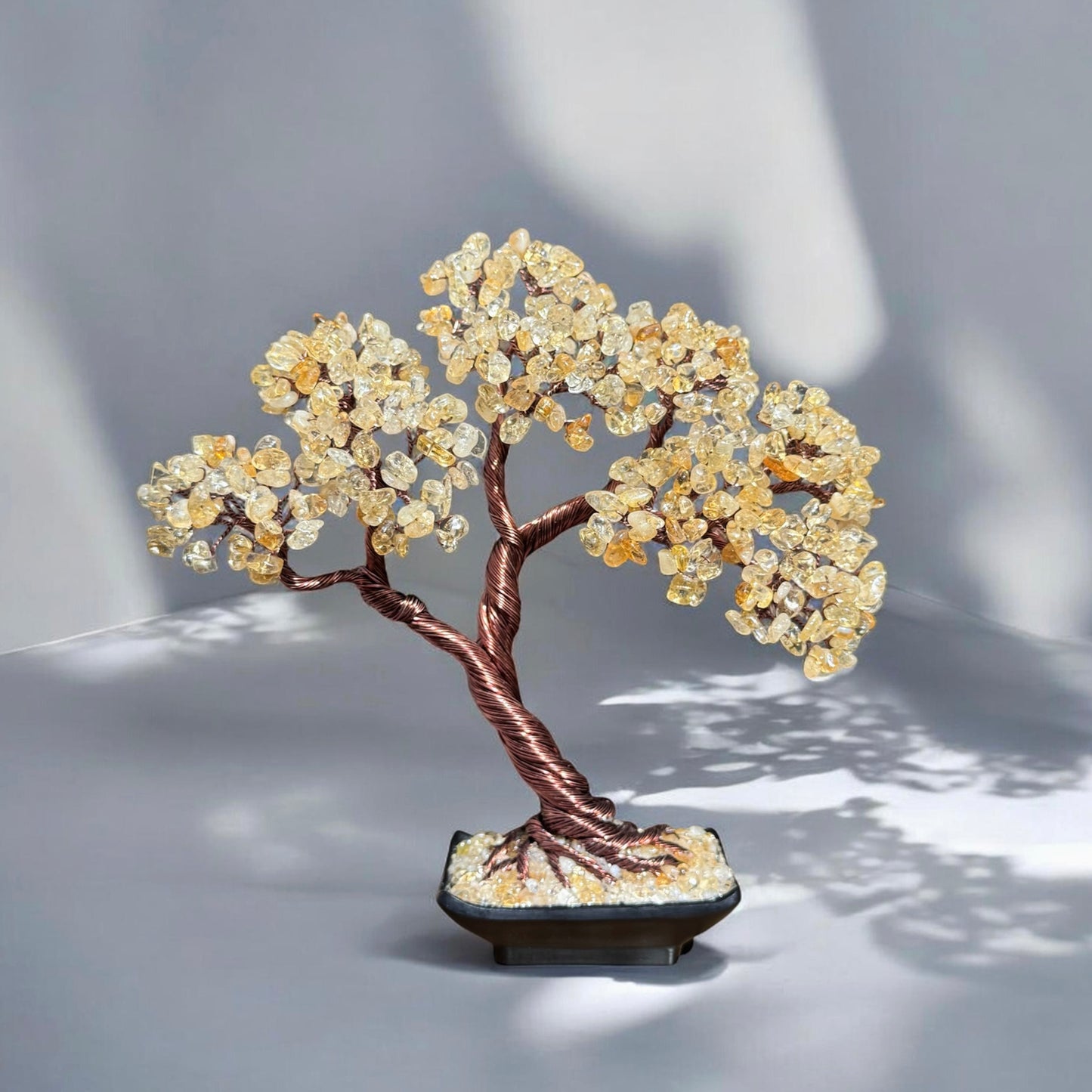 Citrine Crystal Bonsai Tree