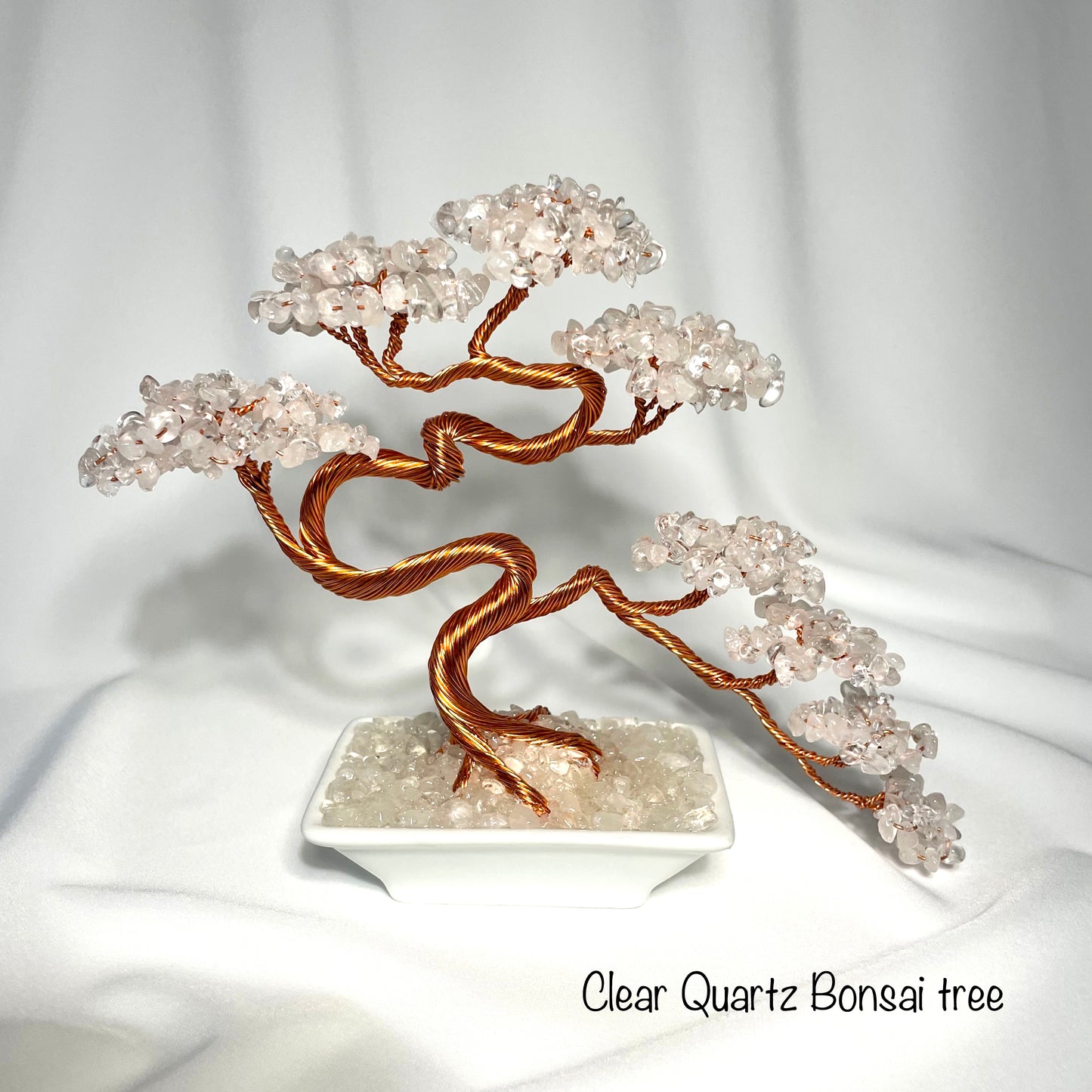 Clear Quartz Bonsai Crystal tree