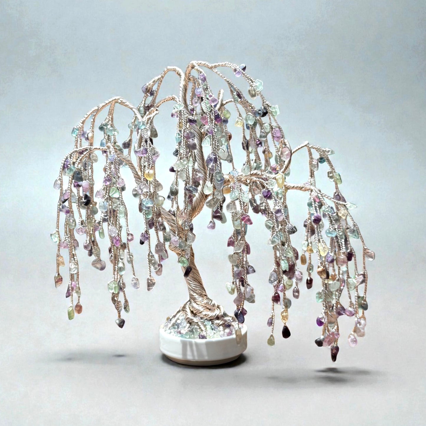 Fluorite Willow Crystal Tree