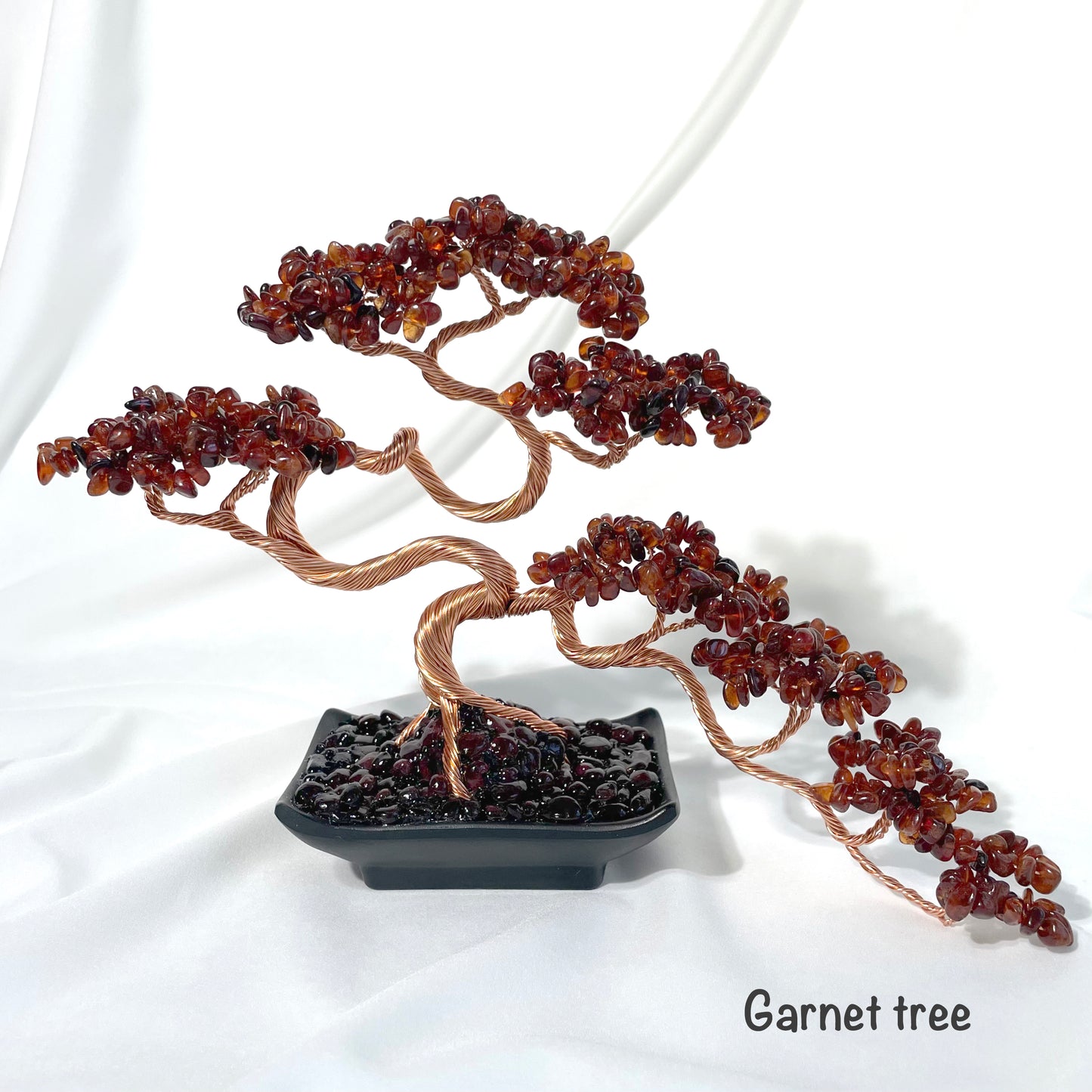 Garnet Bonsai Crystal tree