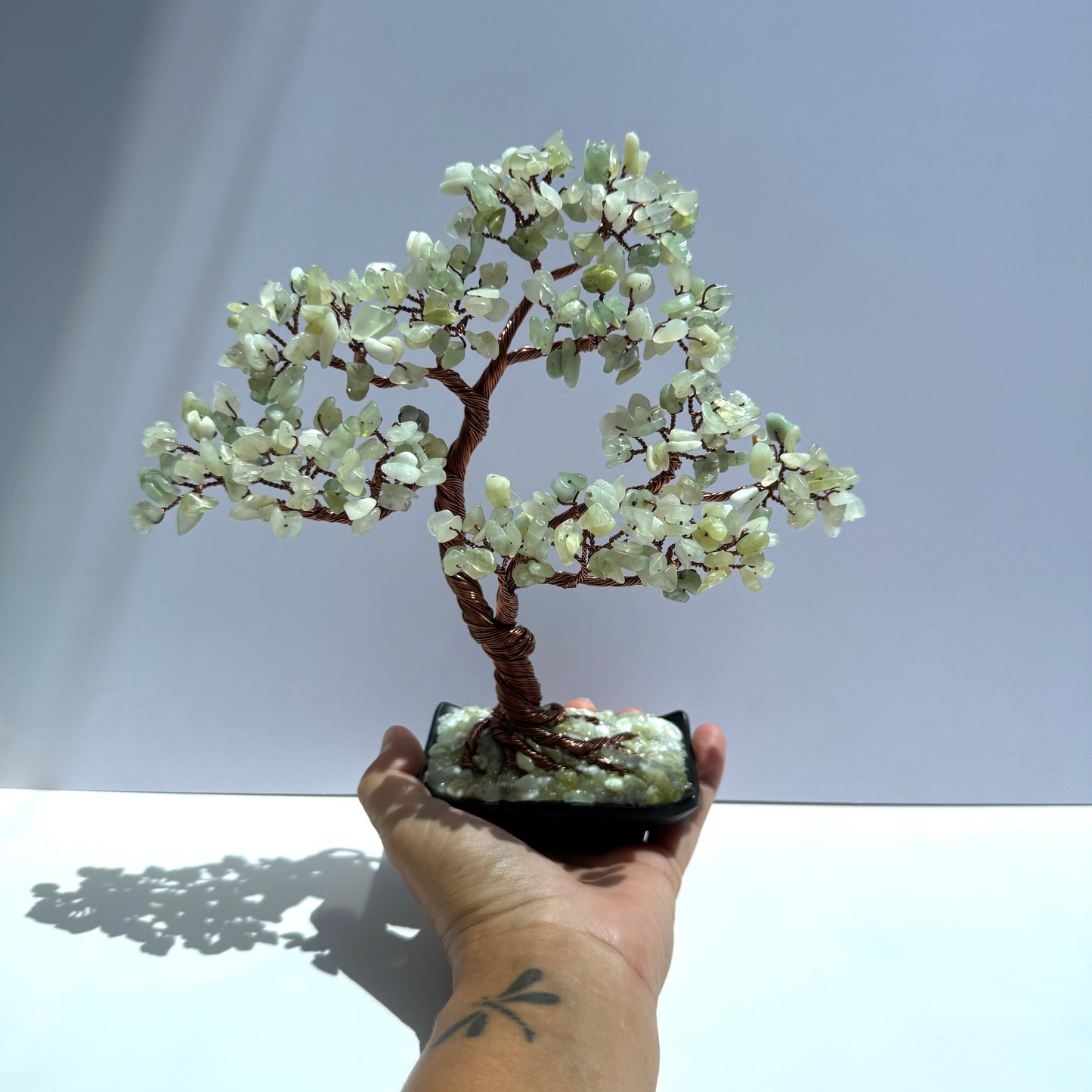 Jade Bonsai Crystal Tree