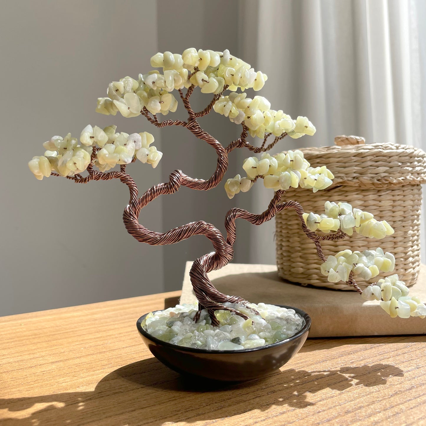 Jade Bonsai Crystal tree