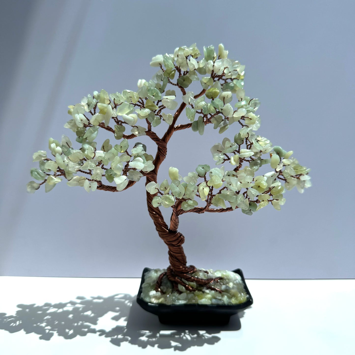 Jade Bonsai Crystal Tree