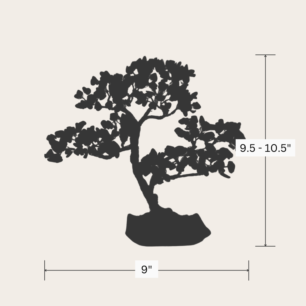 Aventurine-Carnelian Bonsai Crystal Tree