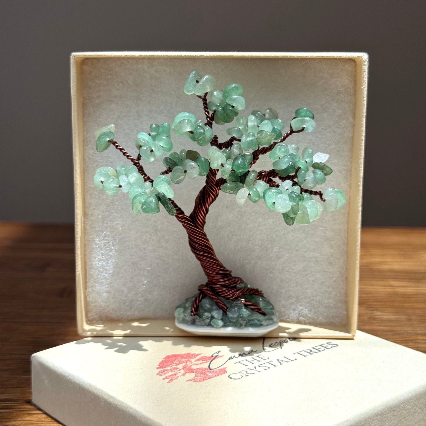 Mini Aventurine Bonsai Crystal tree