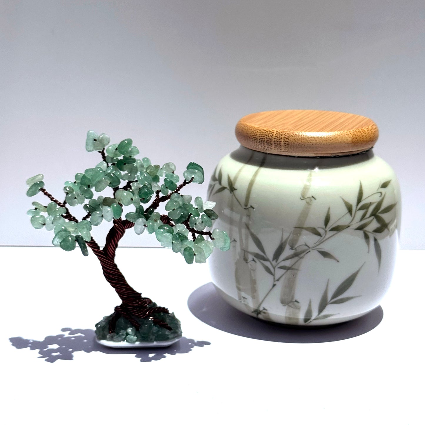 Mini Aventurine Bonsai Crystal tree