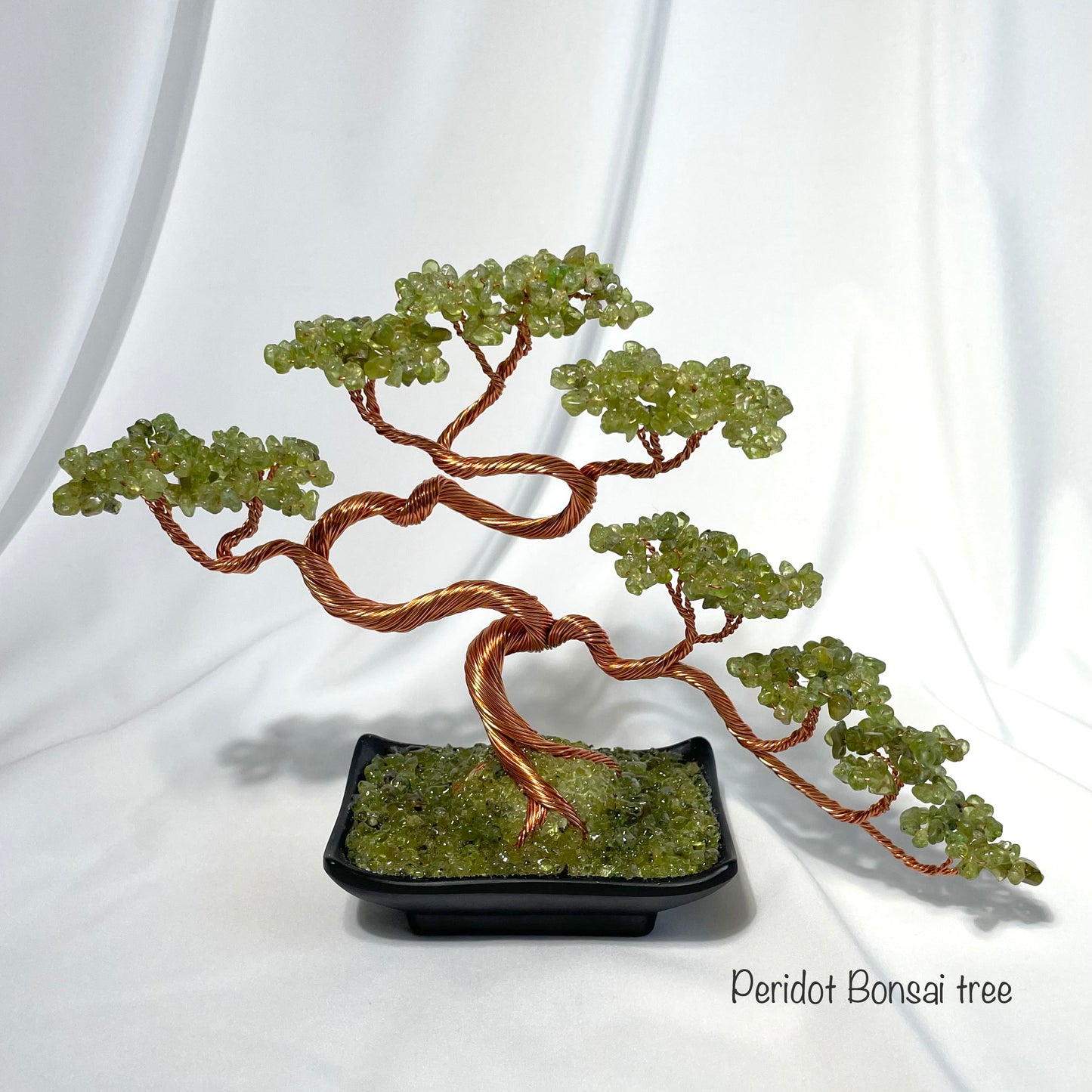 Peridot Bonsai Gemstone tree