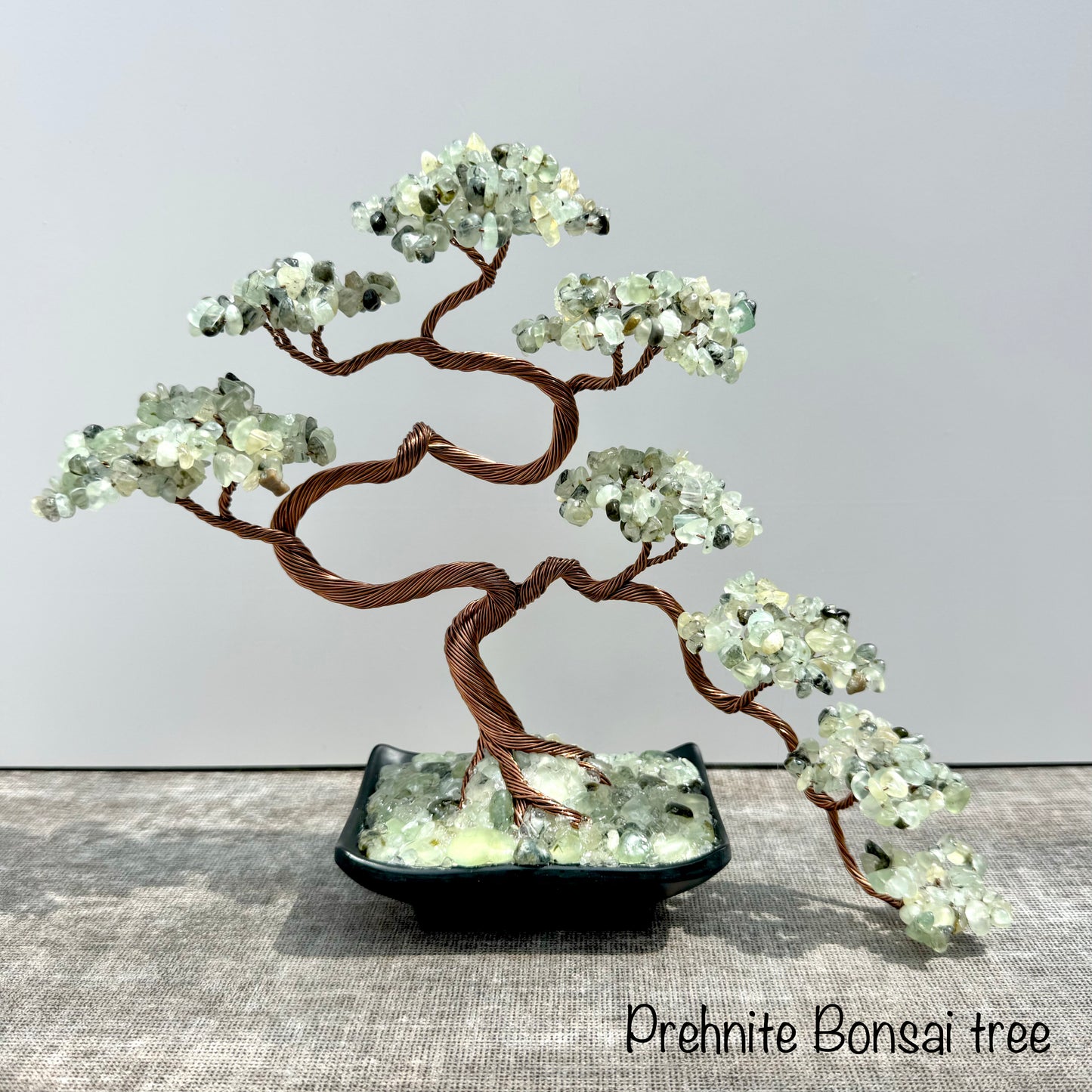 Prehnite Gemstone Tree