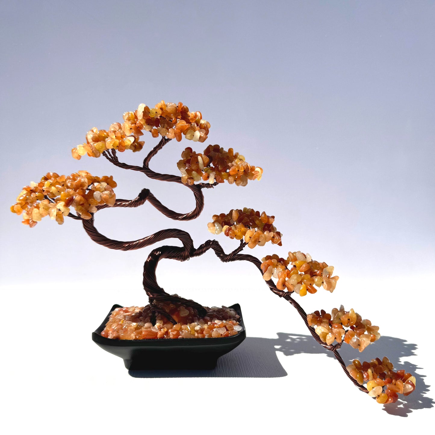 Red Aventurine Bonsai Crystal tree