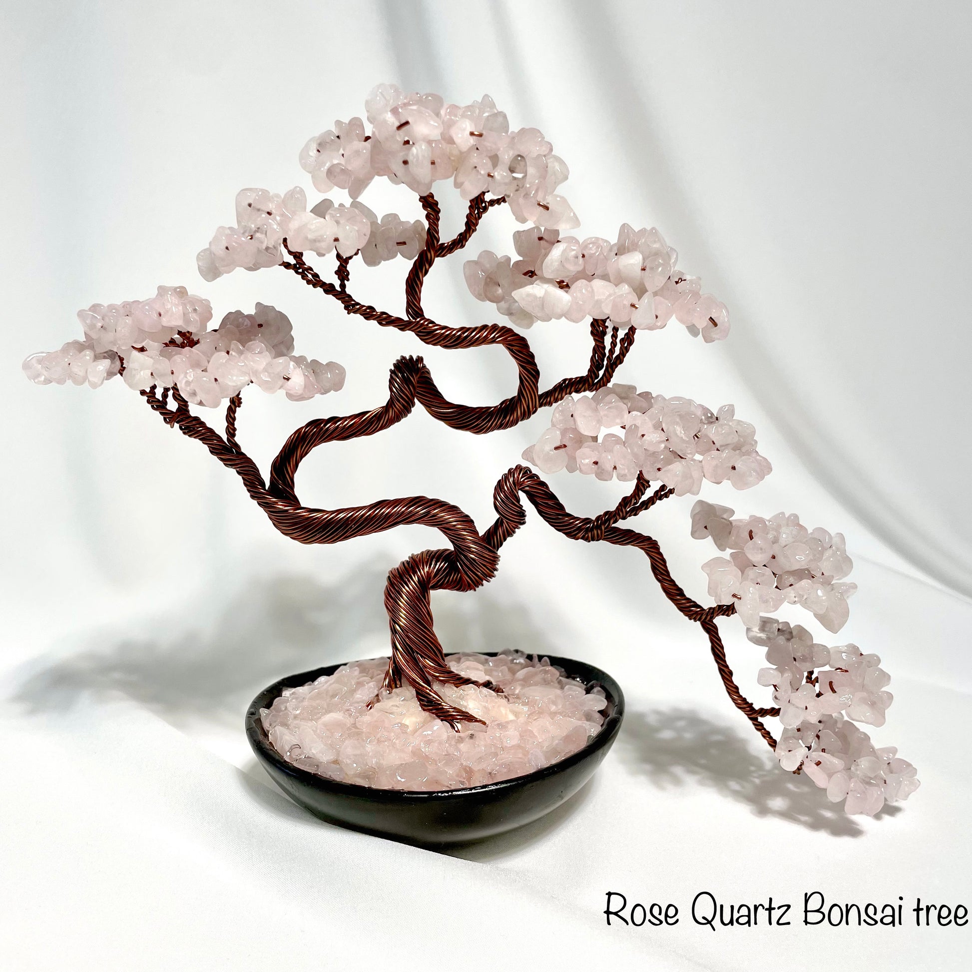 Rose Quartz Crystal Tree