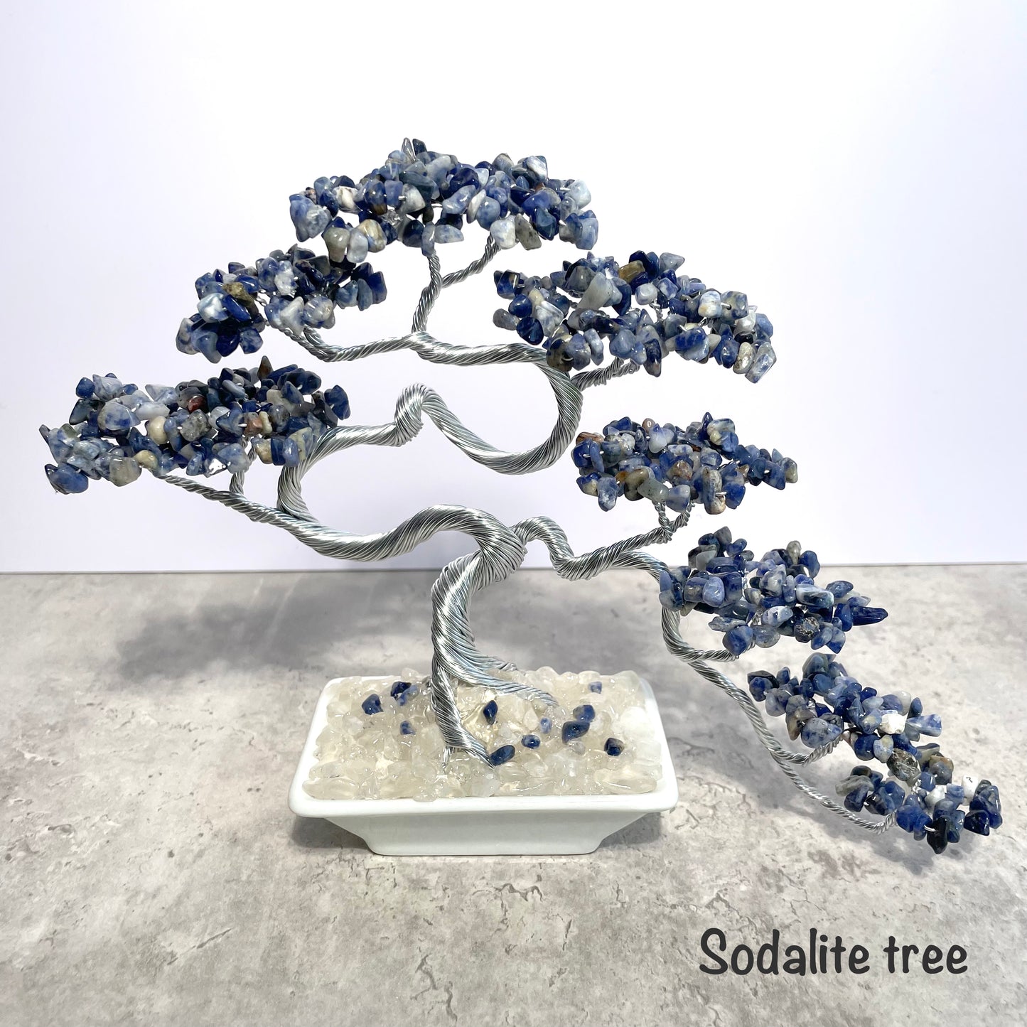 Sodalite Bonsai Crystal Tree