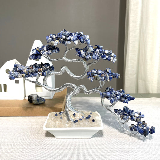 Sodalite Bonsai Crystal Tree