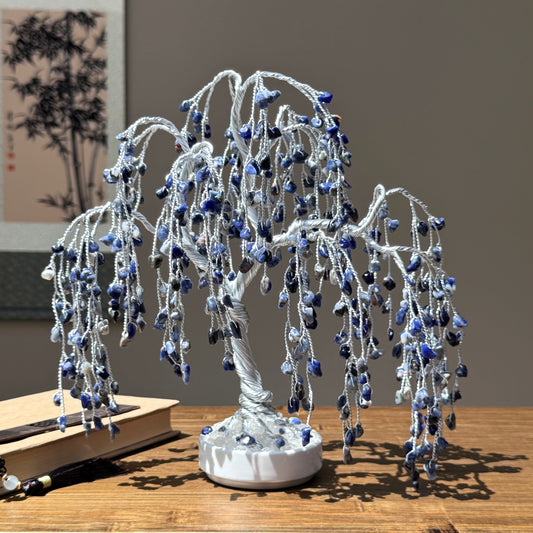 Sodalite Willow Crystal Tree