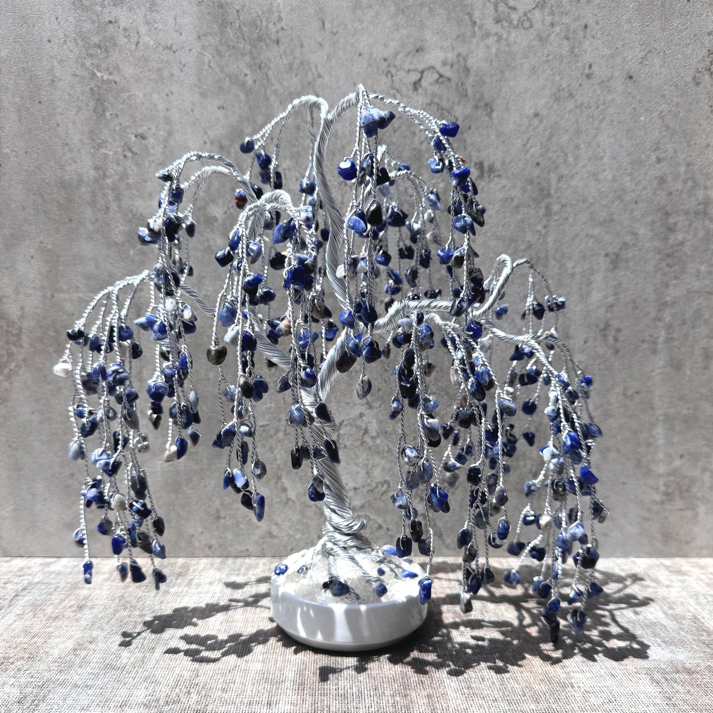 Sodalite Willow Crystal Tree